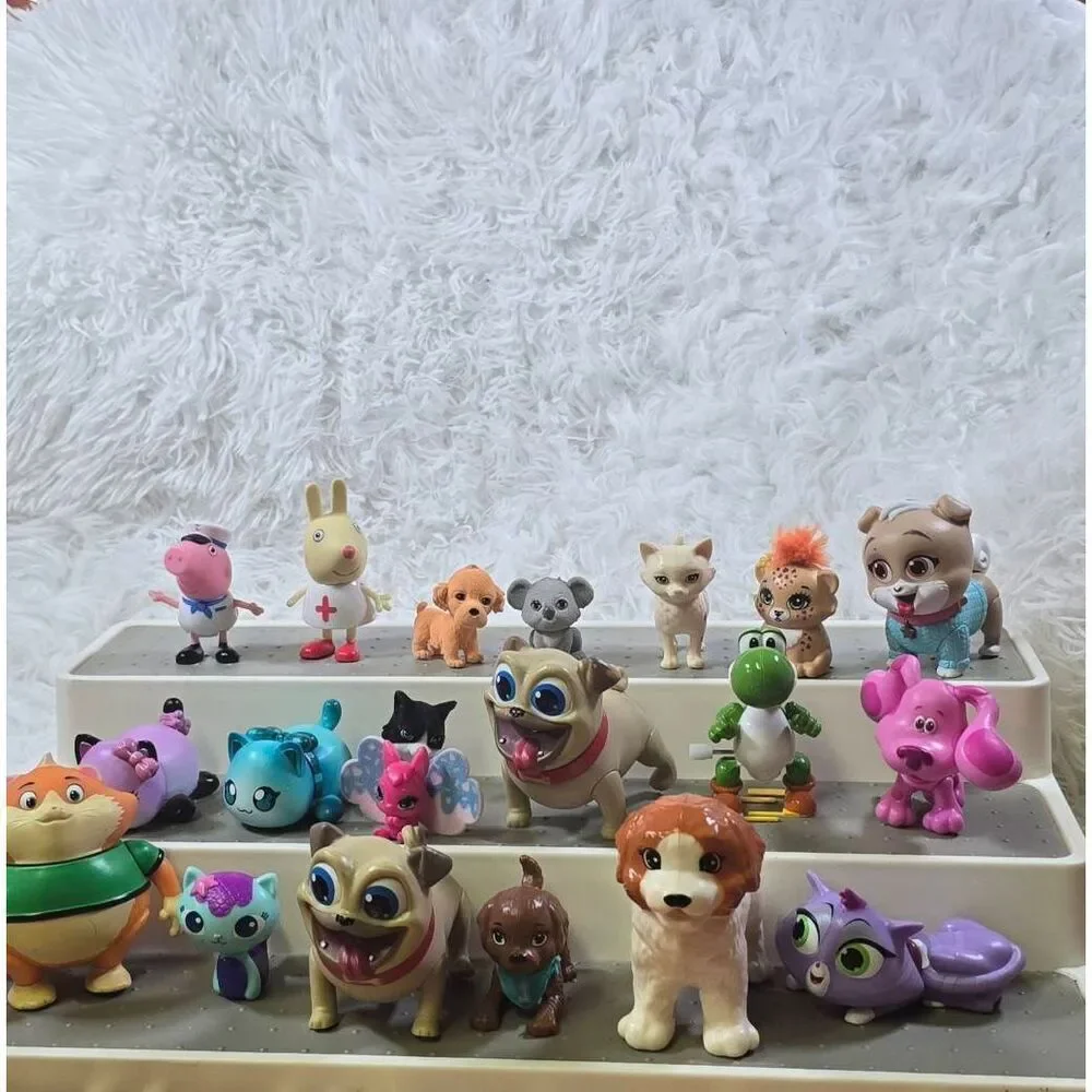 Huge 20+ Toy Lot: Disney Puppy Dog Pals, Peppa Pig, 44 Cats & More